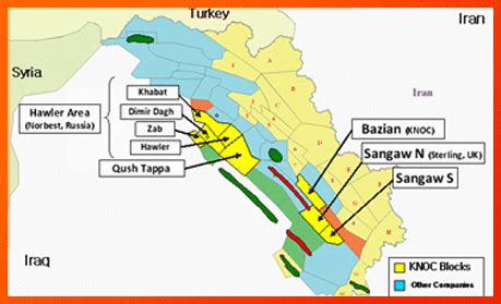 KNOC Reports Oil Discovery in Kurdistan | Iraq Business News