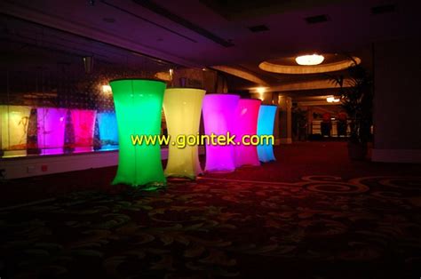Pillar Bar RGB Colorful Plastic Bar Tables Cheap Furniture… | Flickr