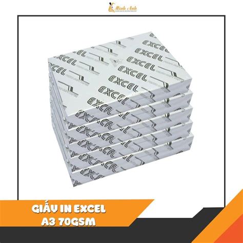 Giấy in Excel A3 70gsm | giấy in giá sỉ chất lượng - giá rẻ | văn phòng phẩm văn phòng