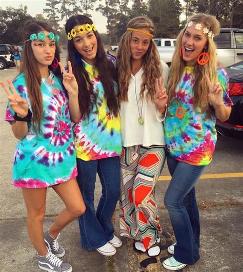 Pin by Whitney Britton on School day | Hippie outfits, Hippie costume halloween, Hippie costume