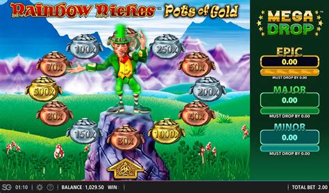 Pay Rainbow Riches Pots of Gold Slots | 500 FREE Spins | Umbingo