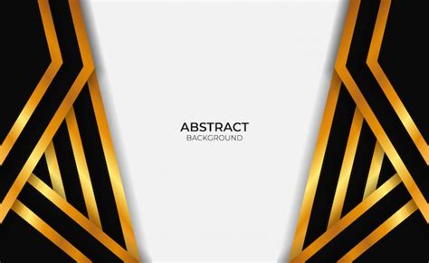 Premium Vector | Abstract Background Gold And Black Design