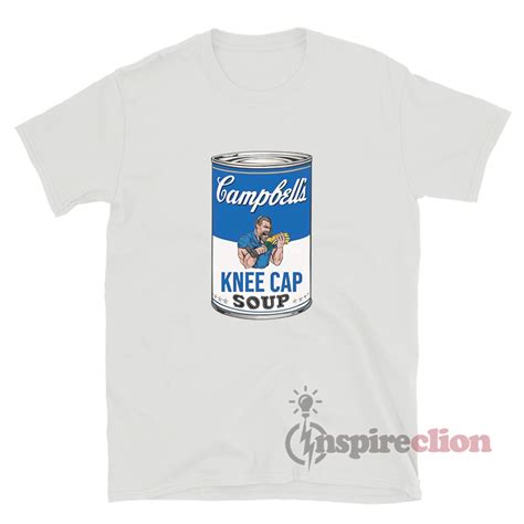 Dan Campbell Knee Cap Soup Meme T-Shirt - Inspireclion.com