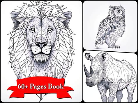 Animal Line Art for Coloring: PDF Digital Downloads, Get Creative With Animal Line Art ...