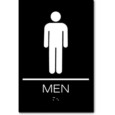 MEN Restroom Sign | ADA Sign Factory