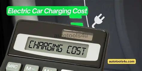 EV Charging Cost - Electric Car Charging Cost