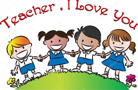 Pics: that say i love you | Teacher, i love you — Stock Photo © wenpei #65742453