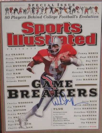 Archie Griffin autographed Sports Illustrated Magazine (OHIO State) 2008