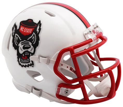 NC State Wolfpack Riddell Mini Speed Helmet - 2017 Tuffy — Game Day ...