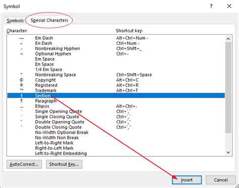 5 ways to insert the Section Symbol (§) in Word (or Excel) - Software Accountant