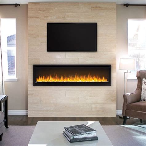 Most current Photos linear Electric Fireplace Suggestions Napoleon Alluravision 60-in… | Wall ...