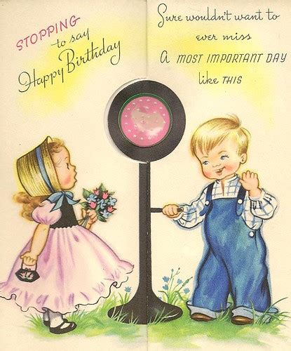 vintage birthday greeting | Liz didn't sign this birthday gr… | Flickr
