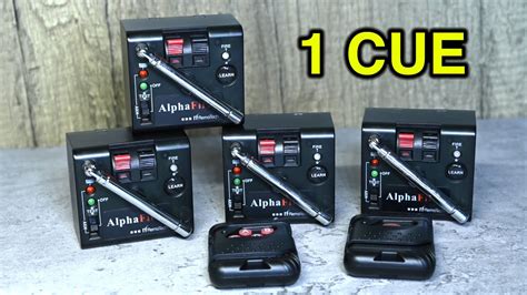 rfRemoTech Alpha Fire 1 cue firing system for fireworks review - YouTube