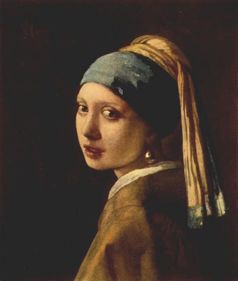 Girl with a pearl earring by Vermeer - fantastic image, especially if you've seen the film! For ...