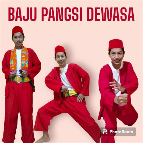 Jual Setelan Baju Pangsi ( Setelan Dan Sabuk ) Baju Pangsi Betawi Baju ...