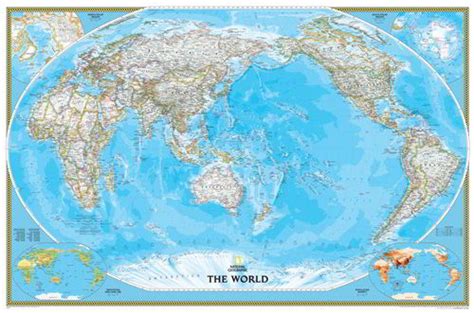 National Geographic World Map Classic