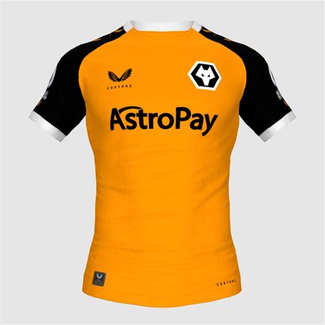 Wolverhampton Wanderers F.C. Home Kit Concept - FIFA 23 Kit Creator Showcase