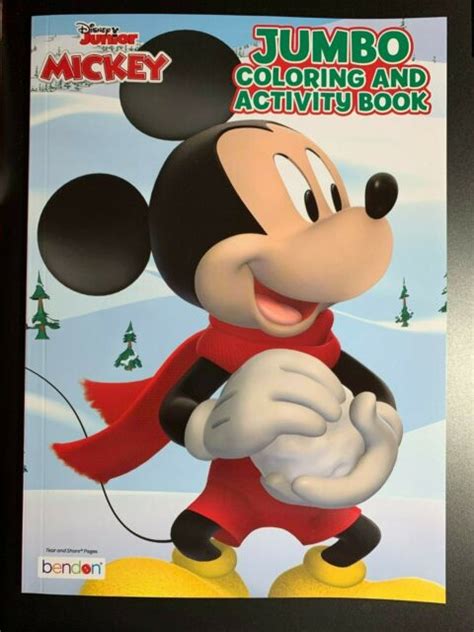 DISNEY MICKEY MOUSE CLUBHOUSE HOLIDAY JUMBO COLORING & ACTIVITY BOOK CHRISTMAS | eBay