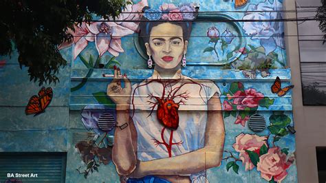 Frida Kahlo mural in Palermo Hollywood gets new look | BA Street Art