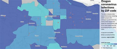 The 12 Oregon ZIP codes with the most new coronavirus infections ...