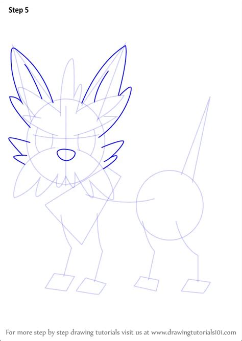 How to Draw Herdier from Pokemon (Pokemon) Step by Step | DrawingTutorials101.com