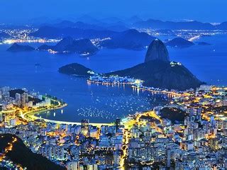 Blue Hour in Rio de Janeiro | View from the Cristo Redentor,… | Flickr