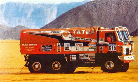 Tatra 815 6x6 (Rallye Paris-Alger-Dakar 1988) | Paris dakar, Rally raid ...