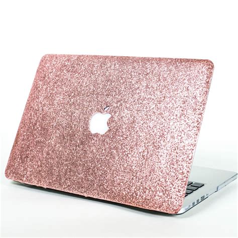 ROSE GOLD- Glitter Macbook Hard Case for Macbook Air, Macbook Pro ...