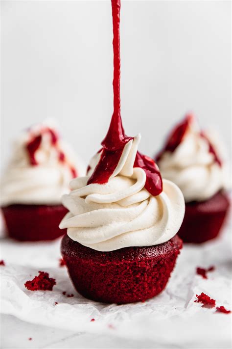 Halloween Red Velvet Cupcakes | Cravings Journal