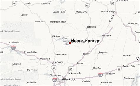 Guía Urbano de Heber Springs