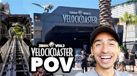 Universal Orlando VELOCICOASTER GRAND OPENING CROWDS & Wait Time! | Front Row POV Jurassic World ...