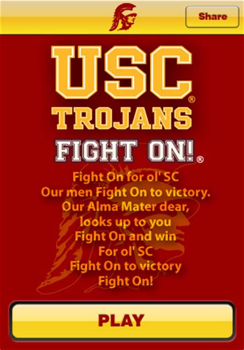 USC Trojans Fight Song - Fight On! Sports Fight Song