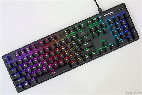 HyperX Alloy Origins Keyboard Layout