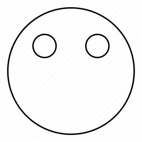 Blank, emoji, emoticon, face, smiley icon - Download on Iconfinder