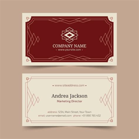 Free Vector | Elegant business card template