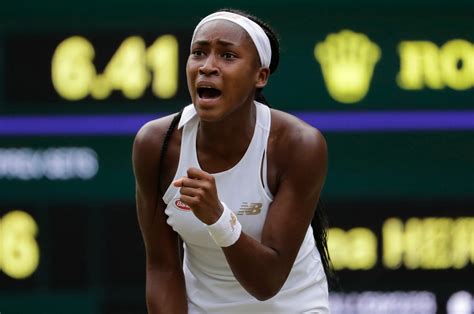 Coco Gauff loses mixed-doubles opener at Wimbledon