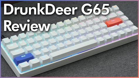 DrunkDeer G65 Review | A Budget Magnetic Switch Keyboard - YouTube