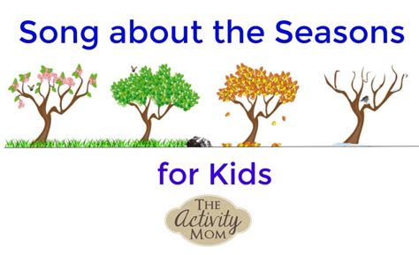 The Activity Mom - Seasons Song - The Activity Mom