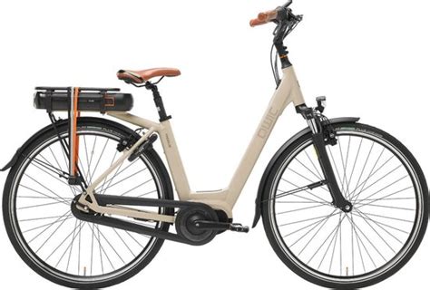 Qwic Premium MN7 HS11 Elektrische fiets - Dames - 54 cm - Maple Sand ...