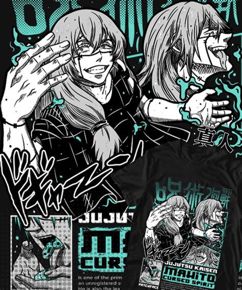 Camiseta unisex Jujutsu Kaisen Mahito Cursed Spirit Etapas - Mandragora Store