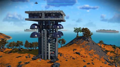 Tower Farm design on one of the most beautiful planets I’ve come across so far! It has diplos ...