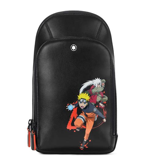 Montblanc x Naruto Leather Sling Bag | Harrods CA