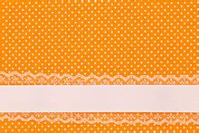 Orange Polka Dot Background Free Stock Photo - Public Domain Pictures