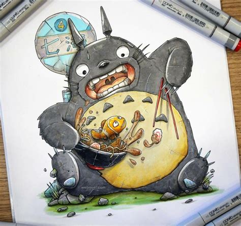 15 Creative and Funny Drawings by Tino Valentin Copic