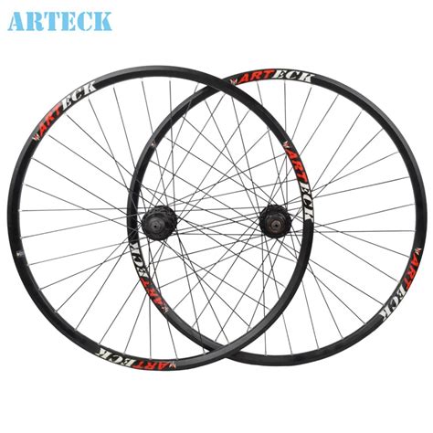 ARTECK 29 inch 27.5 inch mountain bike disc brakes bead profile 650B wheel bicycle wheel hub ...