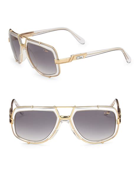 Cazal Aviator Sunglasses in Metallic - Lyst