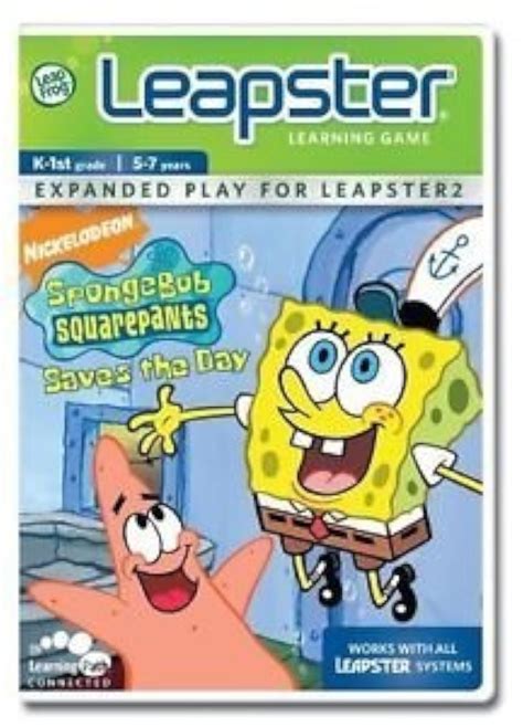 Leapfrog Leapster Learning Game Spongebob Squarepants Saves The Day For Leap Fro