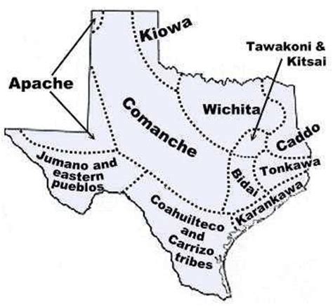 These are the original inhabitants of the area that is now Texas. There ...