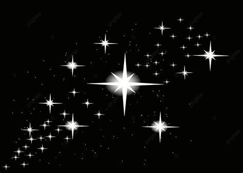 Estrellas Blancas Brillando En La Noche Fondos Blue Sparkle Background ...