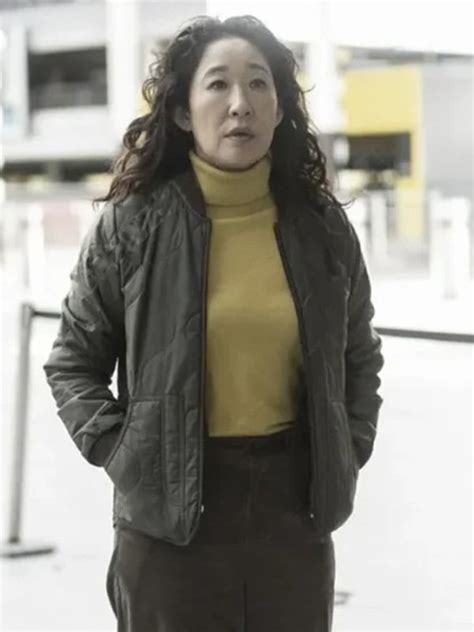 Killing Eve Season 4 Eve Polastri Bomber Jacket | Sandra Oh